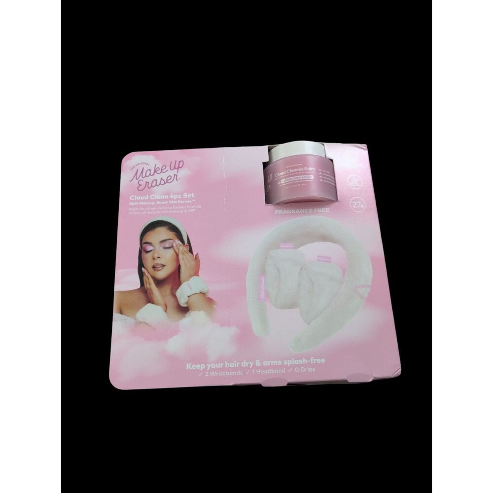 MakeUp Eraser The Original Cloud Cleanse Makeup Melt Balm 4 pc set 2.82 fl oz